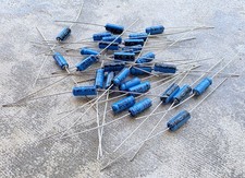25 Axial Capacitors 22uF 25V Long Leads Premium Tattoo Machine Parts Forward USA