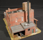 Grusom Casket Factory HO 1:87 Scale Built & Painted Building Structure — photo 9