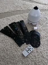 Projector with Remote White and Black Star Kids Nursery Room