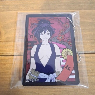 Hell's Paradise Hell's Paradise Trading Acryl-Schlüsselhalter im Hanafuda-Stil