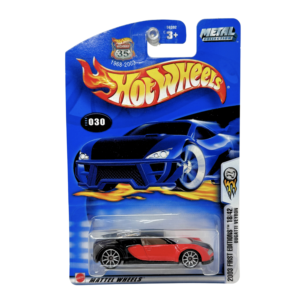 Hotwheels Bugatt Veyron Frst Edton Rare De Cast Car. Comes n