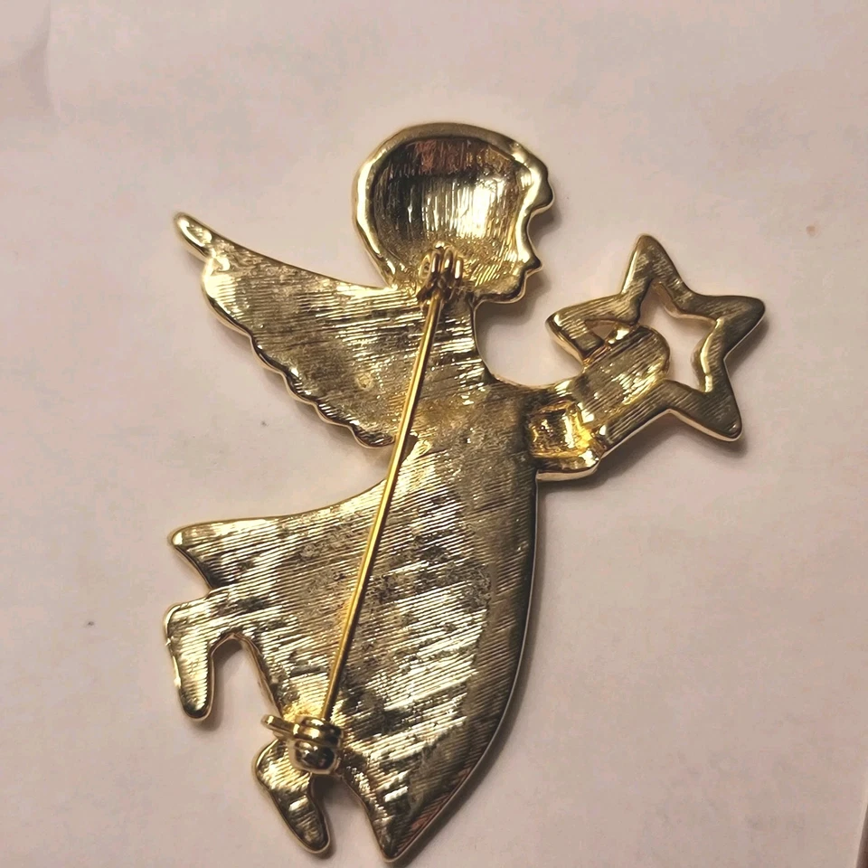 Lote de 3 Broches de Ángel Prendedores 1-Liz Claiborne, 1-IMO 95, 1- Sin firmar Foto 4 de 4