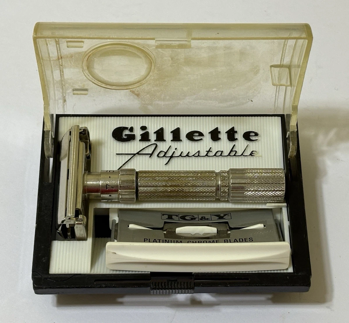Preços baixos em Antiga navalha Gillette Fat Boy | eBay