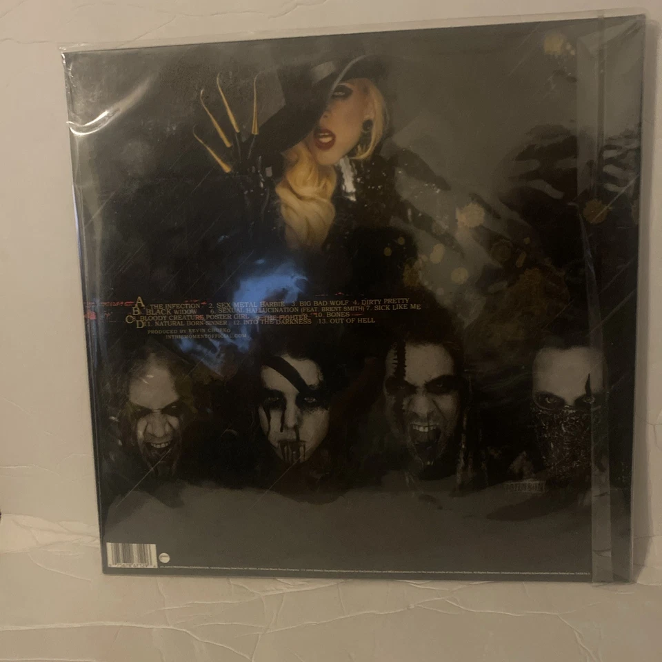 IN THIS MOMENT BLACK WIDOW VINYL RECORD ALBUM 2LP 2014 *RARE* ORIGINAL PRESS NEW - Image 2 of 2