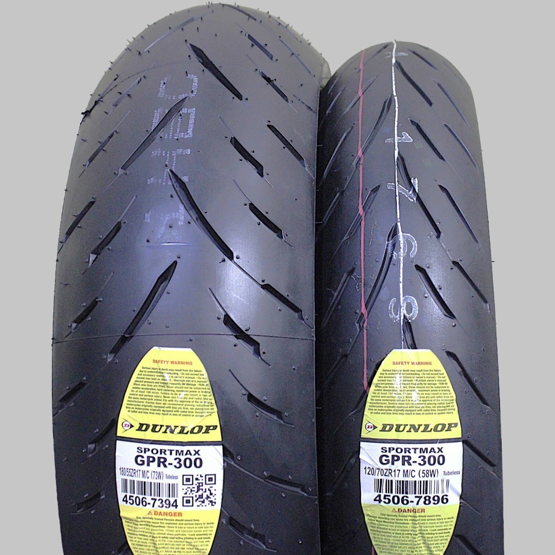 パーツ sport Max 5S 120/70ZR17 180/55ZR17 120/70-17 180/55-17 Dunlop Sportmax Motorcycle 2 Tire Set 120