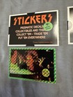 Very Rare Vintage Prismatic Prism Stickers. Hocus Pocus. Green And Yellow Border — photo 2