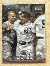2024 Topps Stadium Club Chrome Hideki Matsui #142 New York Yankees