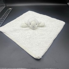 Baby Plush White Lamb Security Blanket Sheep Lovey
