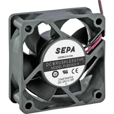 SEPA PLB60A24SE16A Axial Fan 24 V/DC 36.7 m³/h (L x W x H) 60 x 60 x 25