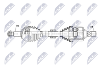 Antriebswelle Nty NPW-NS-219
