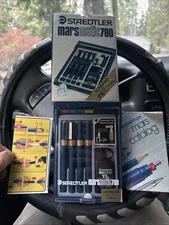 Staedtler Marsmatic700 Mars Technical Pen Set & Ink Germany .5 .45 .35 .3 Set
