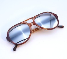 Vintage American Optical 1970's Aviator Sunglasses 52mm Double Gradient Glass