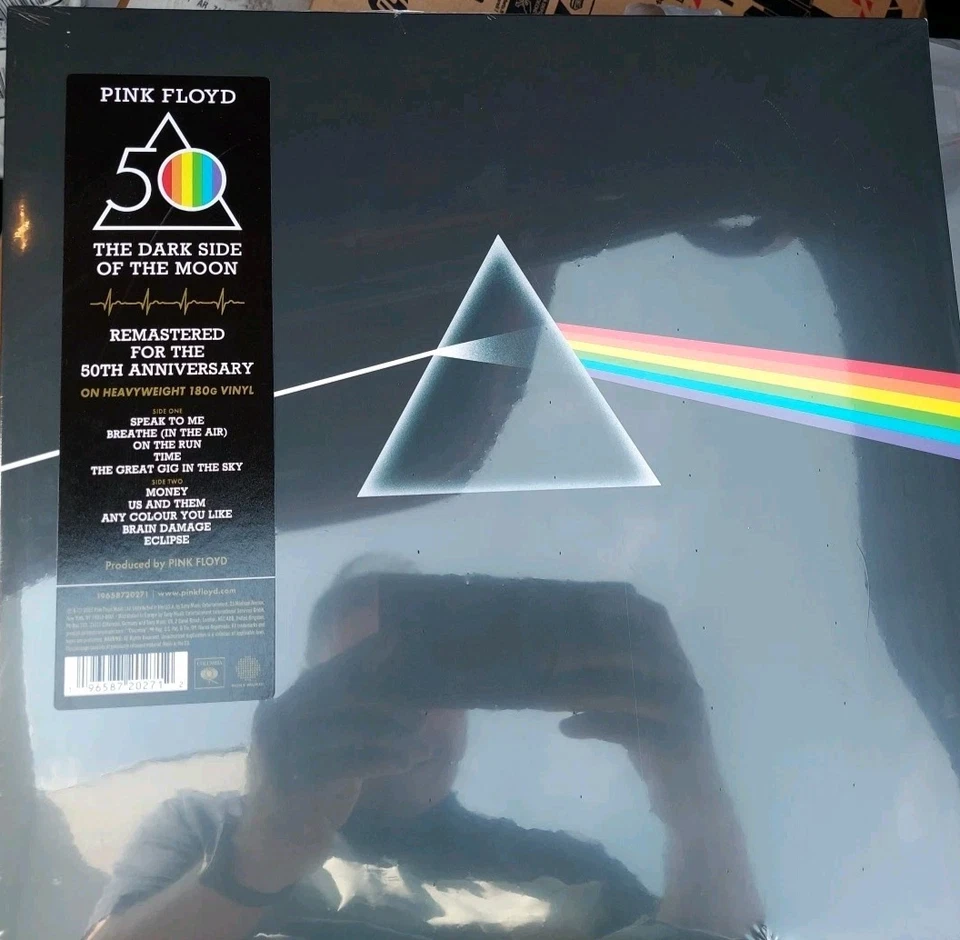 The Dark Side Of The Moon by Pink Floyd (Vinyl, 2023, Pink Floyd) New Sealed Foto 2 de 2