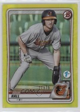 2020 Bowman 1st Edition Yellow Foil 11/75 Adam Hall #BFE-90 gx8