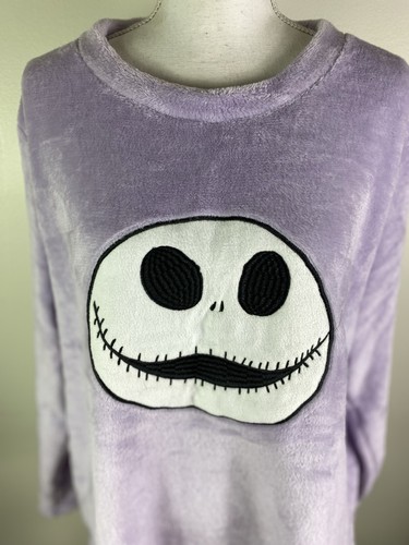 Damen Disney Nightmare before Christmas weicher kuscheliger Pullover Pulli Gr. 2X lila - Bild 3 von 9