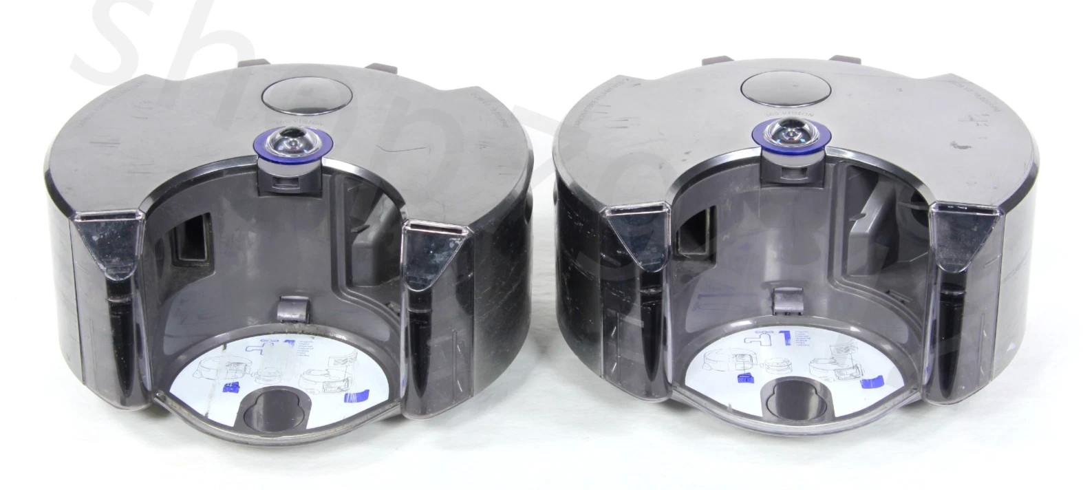 DYSON Factory 360 Eye Robotic Vacuum Cleaner LOT OF 2 Untested As Is FOR PARTS