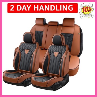 FLORICH Leather Seat Covers Seat Covers Full Set Car Seat Protectors 5 Seat