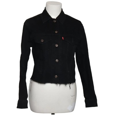 Levi Strauss & Co, Jeansjacke, Damen, Größe: XS, Schwarz #G45