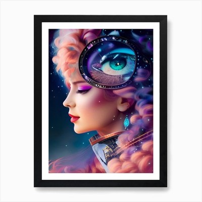 Sophie Rain Kunstdruck gerahmt Wandbild Poster Leinwanddruck Bild