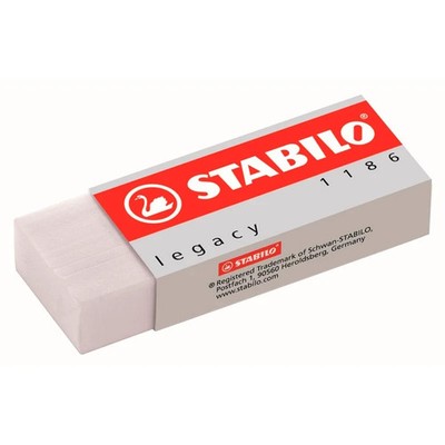 STABILO Radiergummi Radierer Bleistifte & Buntstifte Legacy weiß 1186