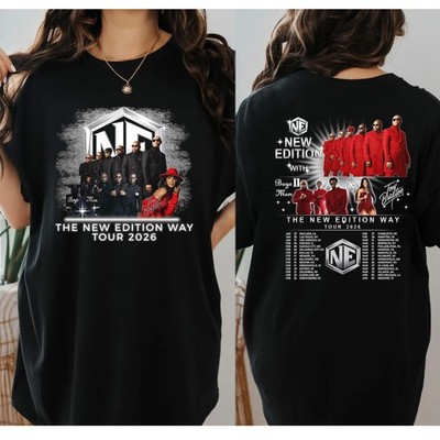 The New Edition Way Tour 2026 Concert Shirt, New Edition 2026 Fan