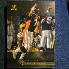 Upper Deck 1998 SP Authentic John Elway #66 Denver Broncos NFL Football Card