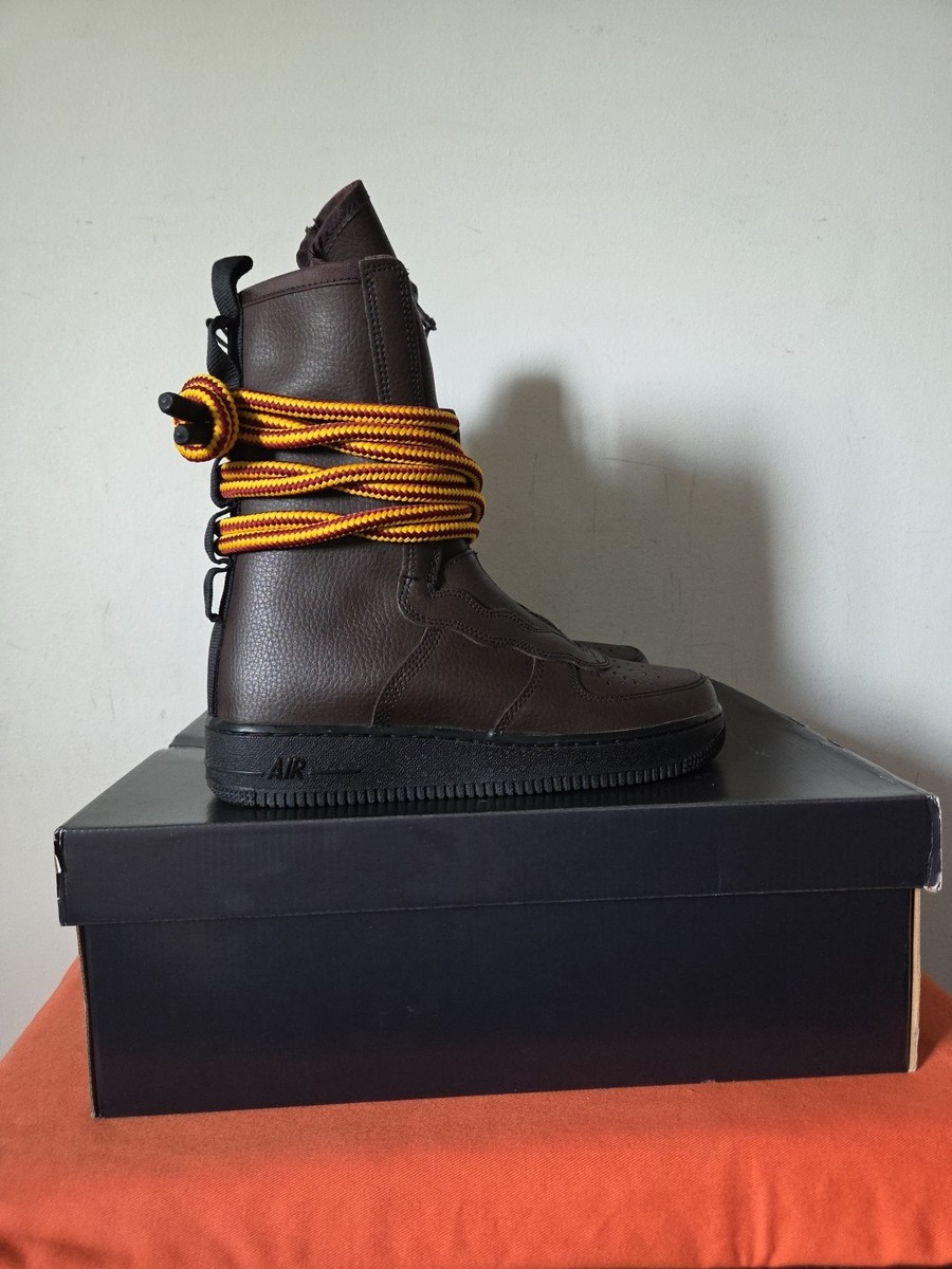 Nike SF Air Force 1 High Baroque Brown Boots Men's Size 8 Women's