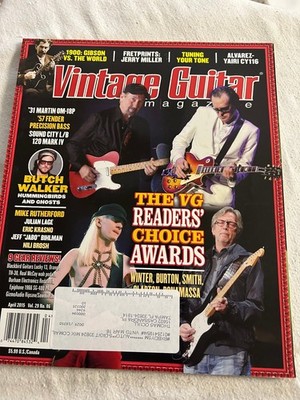 Vintage Guitar Magazine April 2015 Vol 29 No 06 Readers Choice Awards