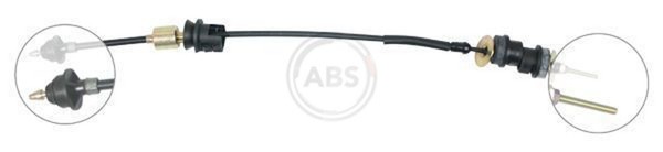 Kupplungsseil Kupplungszug A.B.S. K26910 FüR CitroËN ZX N2 Break 16V-image