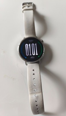 XIAOMI Watch S4 41 mm Smartwatch Leder, 120-190 mm, White
