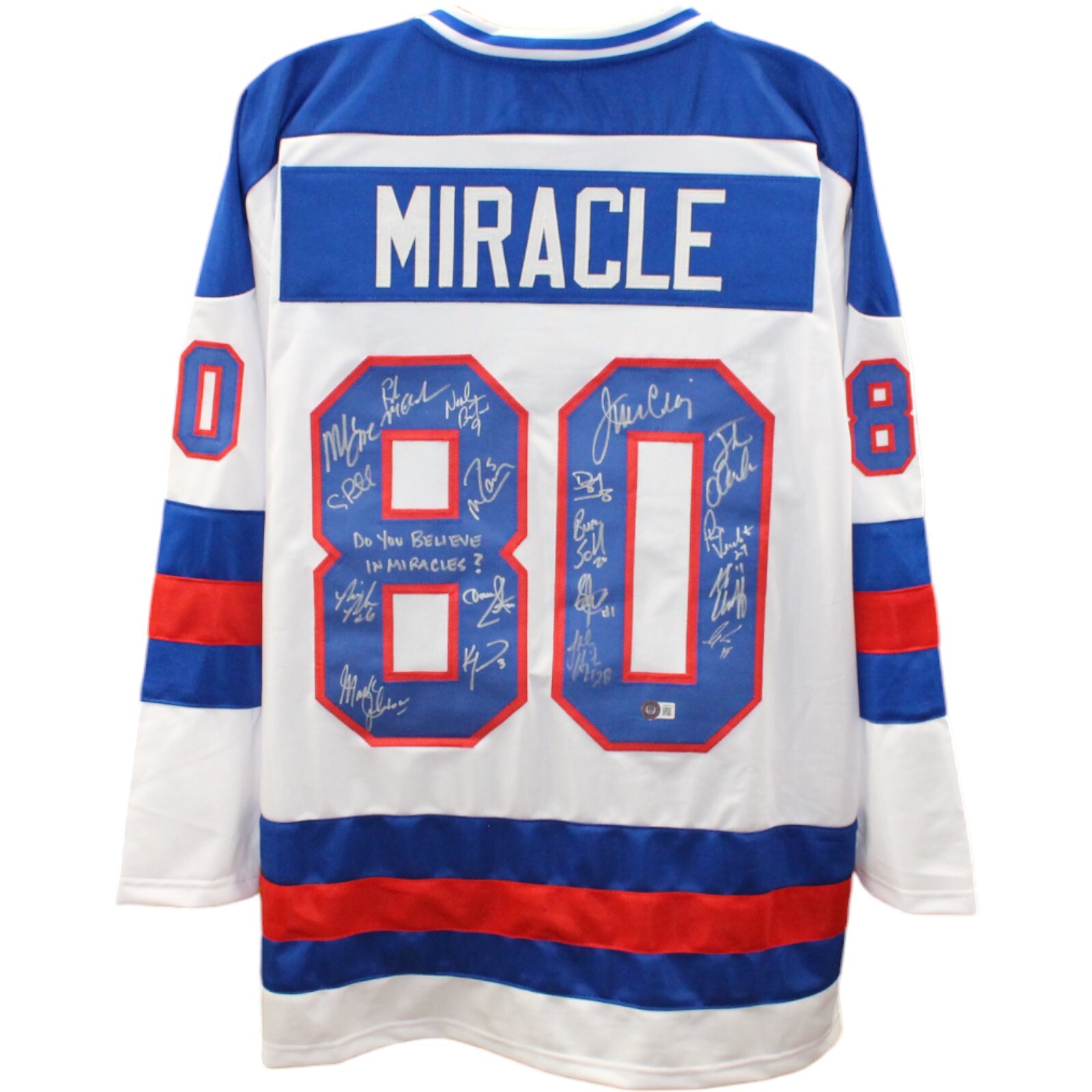 Miricle On Ice 1980 USA Olympic Miracle On Ice Hockey Jersey