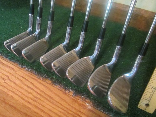 Golf Vintage Early 90s Ben Hogan Apex Grind Iron Set 2-E Wedge, Minus the 5 Iron - Picture 3 of 14