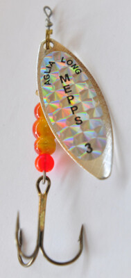 Mepps Kunstköder angeln Spinner - Aglia Longue Redbo Gr. 3 mit 11,5g 