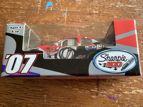 2007 SHARPIE 500 BRISTOL MOTOR SPEEDWAY PROGRAM CAR TEAM SCALE 1:64 STOCK CAR - Picture 3 of 7