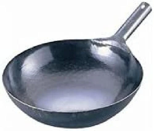 YAMADA KOUGYOUJYO YAMADA Chinese Hammered Iron Wok 36cm 1.2mm thick ATY9136