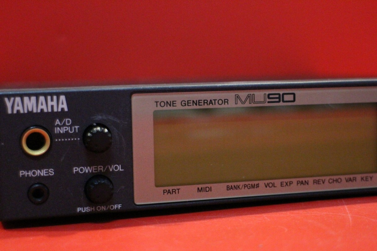 Yamaha MU90 Tone Generator - DTM Midi YAMAHA Module Sound MU90R