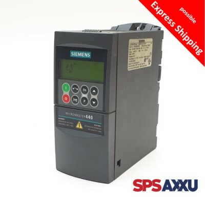 Siemens Micromaster 440 Frequency Inverter 6SE6440-2AB12-5AA1 0.25kW + AOP 