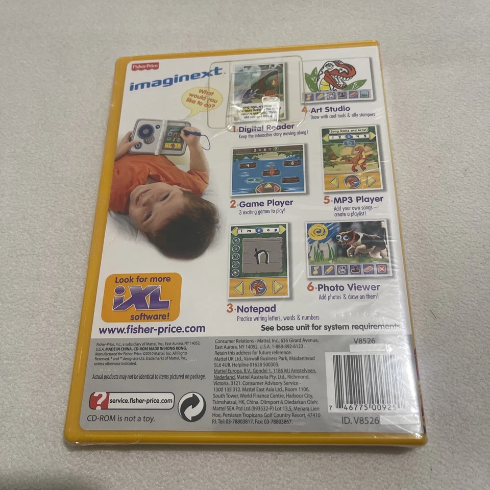 Fisher Price iXL Imaginext 3-7 Yr Interactive Learning Games Creativity Software - Image 2 of 4