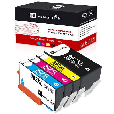 902XL BCYM Printer Ink Combo for HP Officejet Pro 6951 6958 6960 6968 6975 LOT