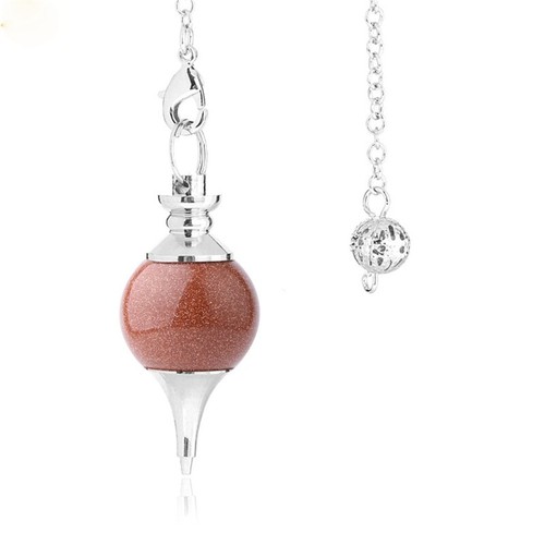 Quartz Pendant Divination Radiesthesia Gem Stone Dowsing Pendule Crystal Natural - Picture 24 of 25