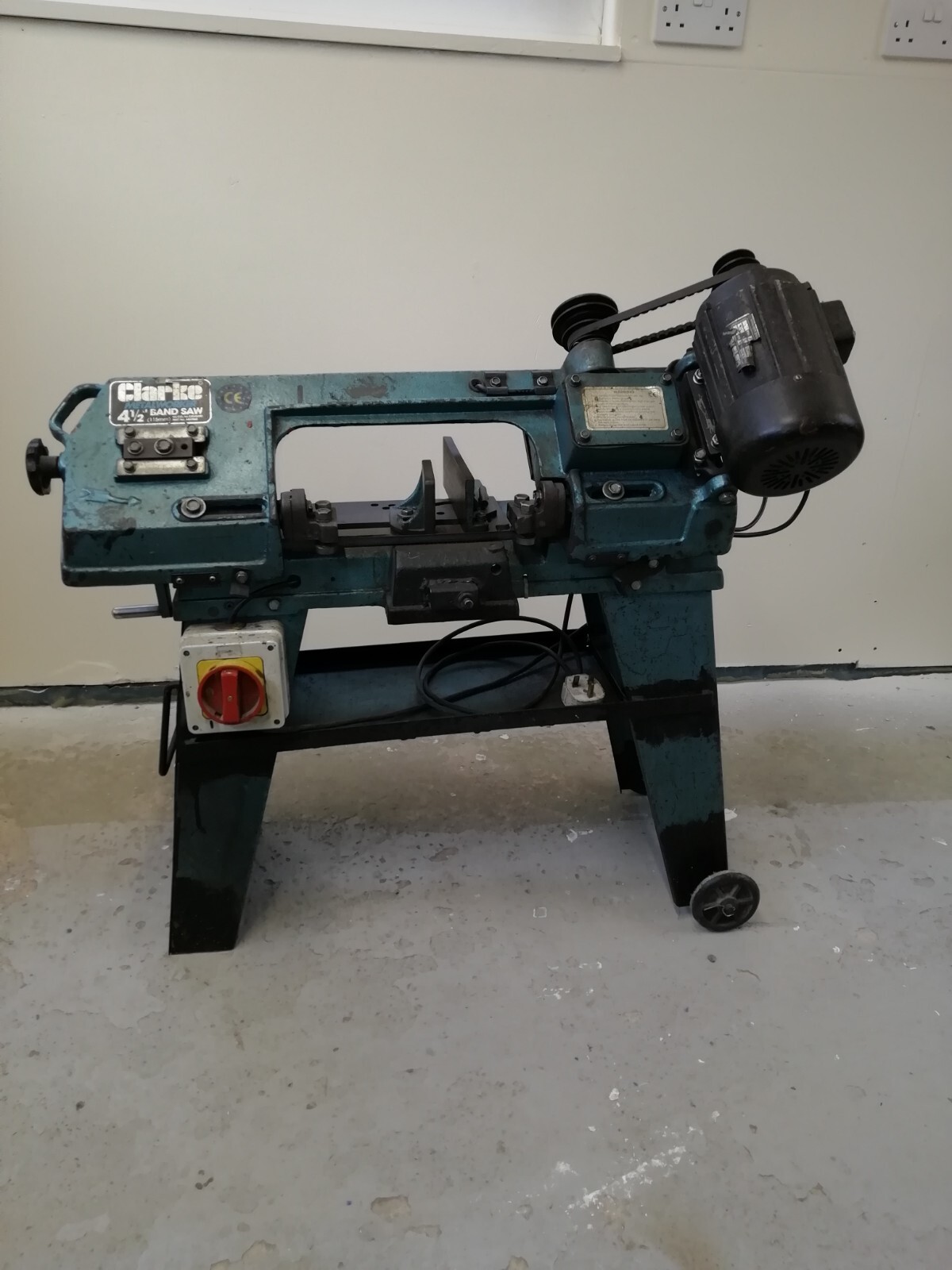 CLARKE METALWORKER BANDSAW CBS45MD eBay