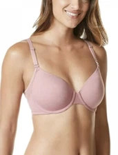 Warner's Simply Perfect Bra 34C Women's Underarm Smoothing Mesh Underwire