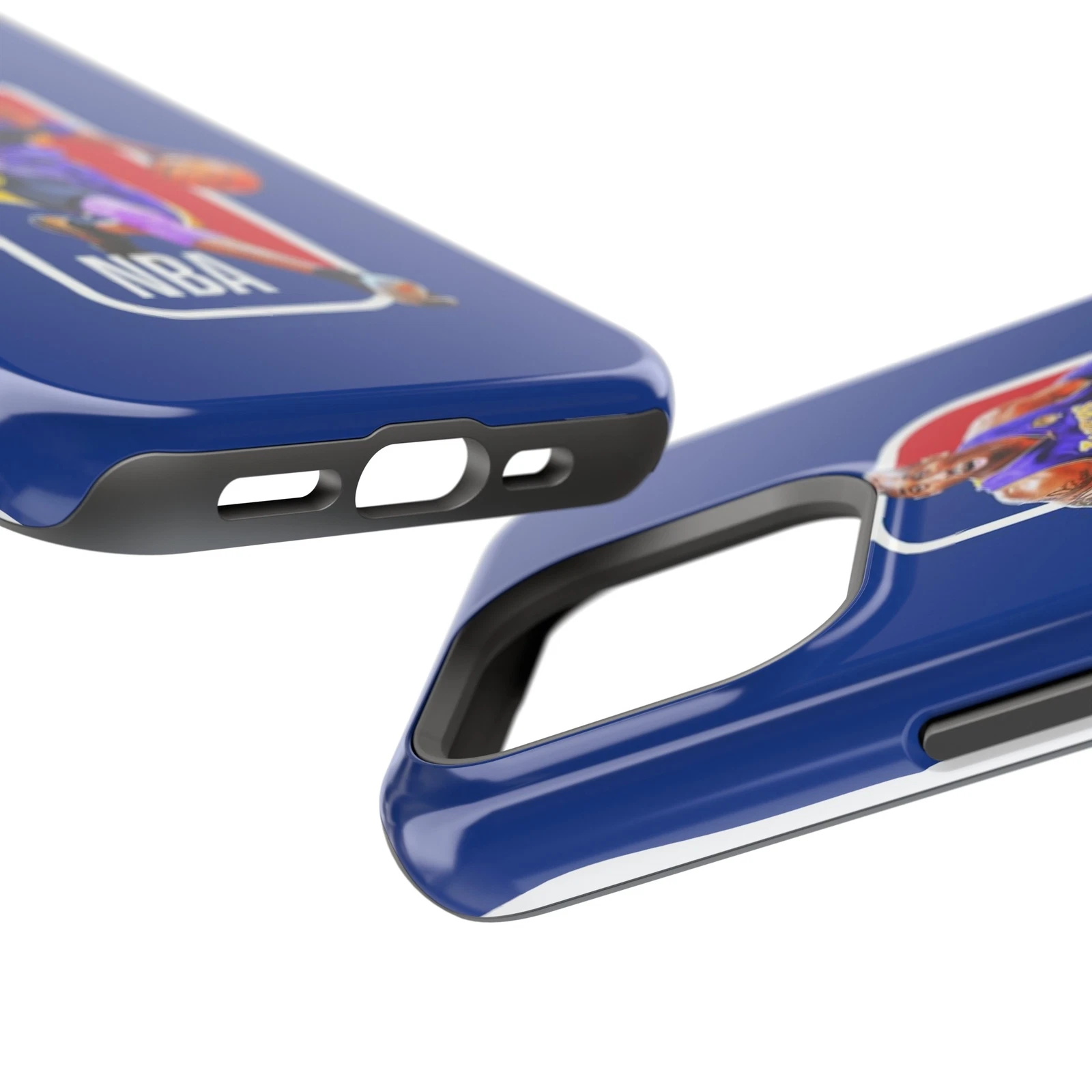 Kobe Bryant NBA Logo, Black Mamba Phone Case