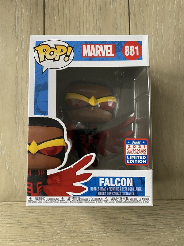 Funko Pop “Falcon” #881 SDCC 2021 Shared Exclusive