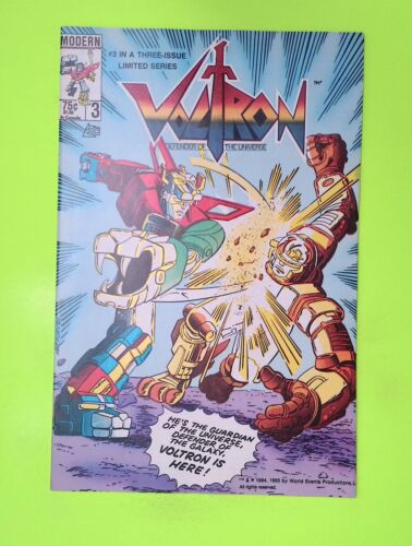 Voltron #3 Vol. 1 1985 Modern Comics 8.0 Comic Book A76-23