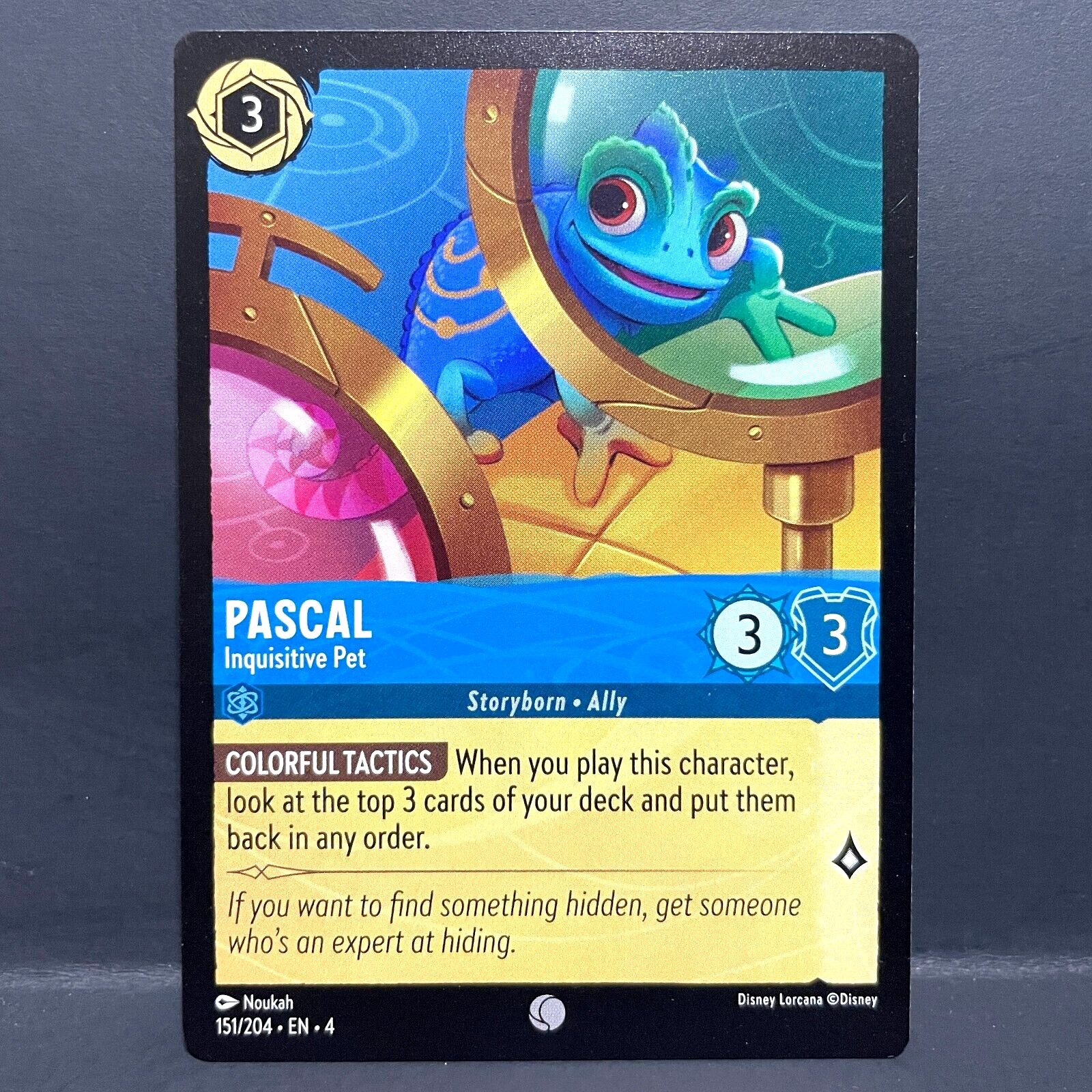 2024 DISNEY LORCANA URSULA'S RETURN PASCAL 151/204 COMMON