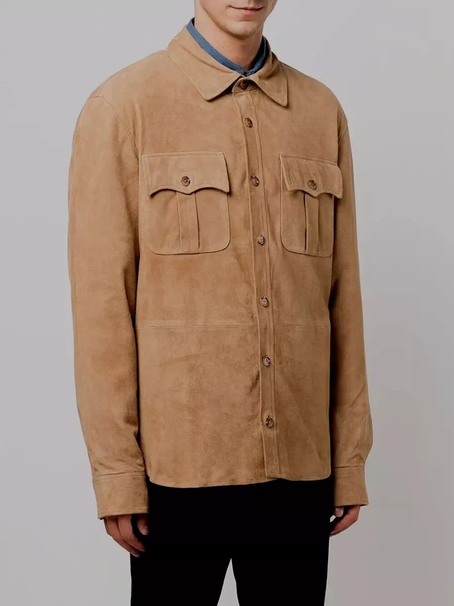 Ralph lauren suede safari best sale jacket