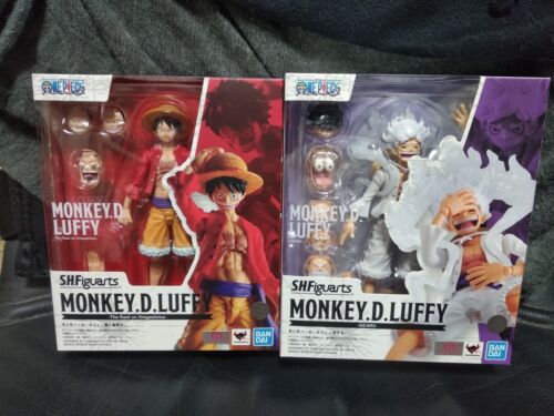 S.H.Figuarts ONE PIECE Monkey D. Luffy Gear 5 & The Raid on Onigashima - Afbeelding 1 van 2