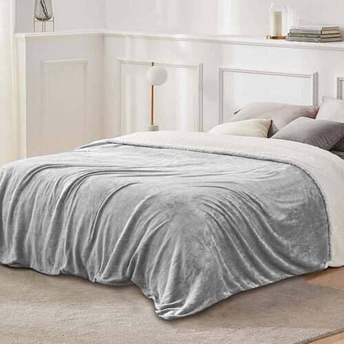 Thick Soft Heated/Non-heated Blankets Throws Warm Winter Blanket Shawl Washable - Picture 4 of 72
