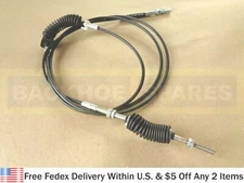 JCB PARTS - THROTTLE CONTROL CABLE ASSEMBLY (PART NO. 333/G6971 910/52500)